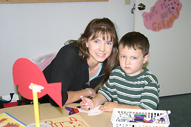 first school day mom